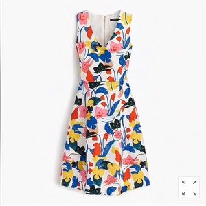 J.Crew A-Line Dress in Morning Floral Size 2